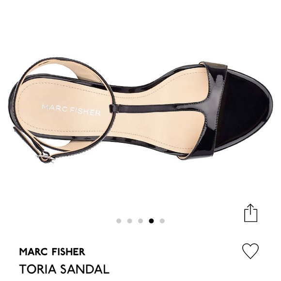 Marc Fisher Toria T-Strap Sandal - Picture 3 of 3